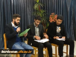 در یک مناظره ی انتخاباتی  ؛
کاندیداتورهای شورای صنفی رفاهی دانشجویی شهید مدرس از خود دفاع کردند. 2