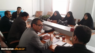 برگزاری جلسه ی:
 پایش و مراقبت از اجرای درست منشور کیفیت آموزش در مدیریت استانی دانشگاه فرهنگیان