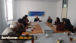 نشست سرپرست مدیریت امور پردیس های استانی با منتخبین ؛
شوراهای صنفی ، رفاهی دانشجویان پردیس های استان کردستان .
 2