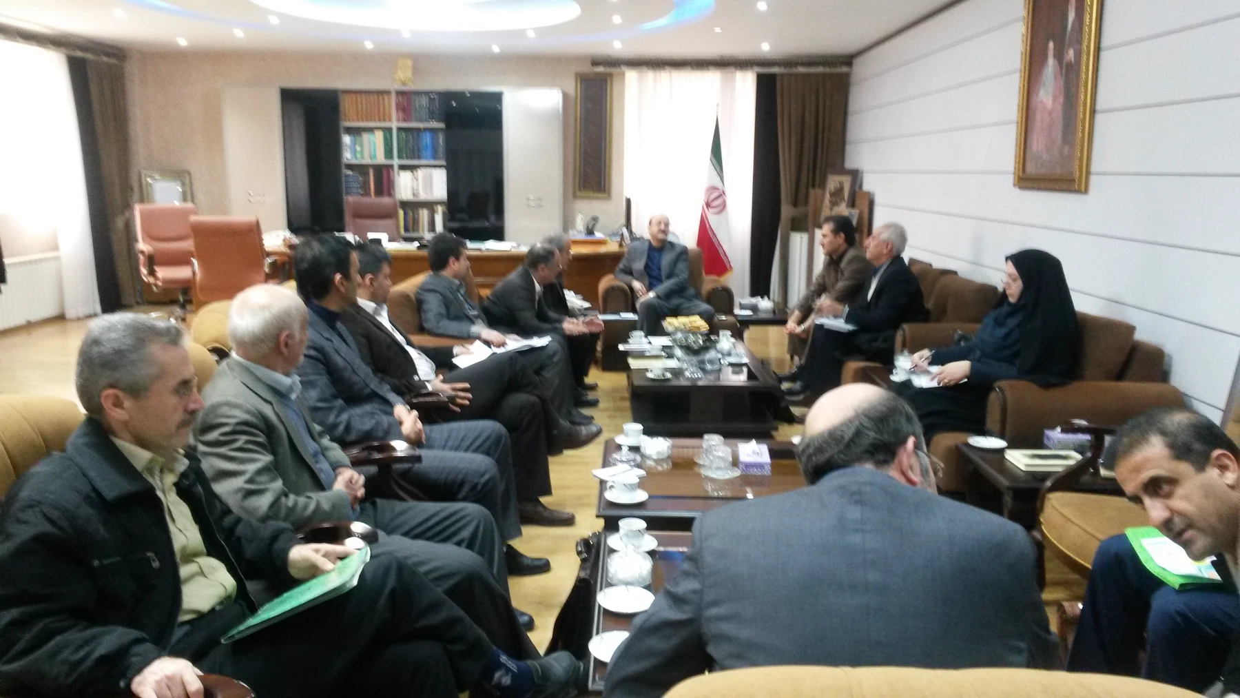 اولین جلسه ی هیات امنای استانی دانشگاه فرهنگیان کردستان با حضور استاندار برگزار شد   2