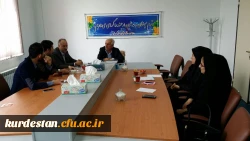 برگزاری جلسه شورای صنفی رفاهی 

پردیس های استان کردستان  2