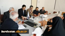 جلسه شورای پژوهشی مدیریت دانشگاه فرهنگیان استان کردستان  3