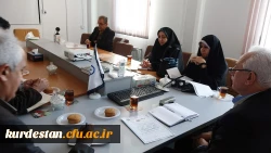 جلسه شورای پژوهشی مدیریت دانشگاه فرهنگیان استان کردستان  4