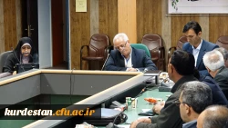 جلسه مدیریت دانشگاه فرهنگیان و اعضای هیئت علمی و ماموین آموزشی پردیس های استان 4