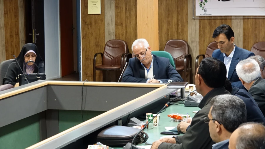 جلسه مدیریت دانشگاه فرهنگیان و اعضای هیئت علمی و ماموین آموزشی پردیس های استان 4