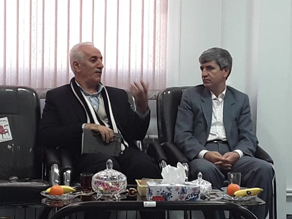 بازدید نماینده شهرستان های قروه و دهگلان از دانشگاه فرهنگیان کردستان 3