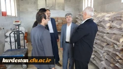 بازدید نماینده شهرستان های قروه و دهگلان از دانشگاه فرهنگیان کردستان 7