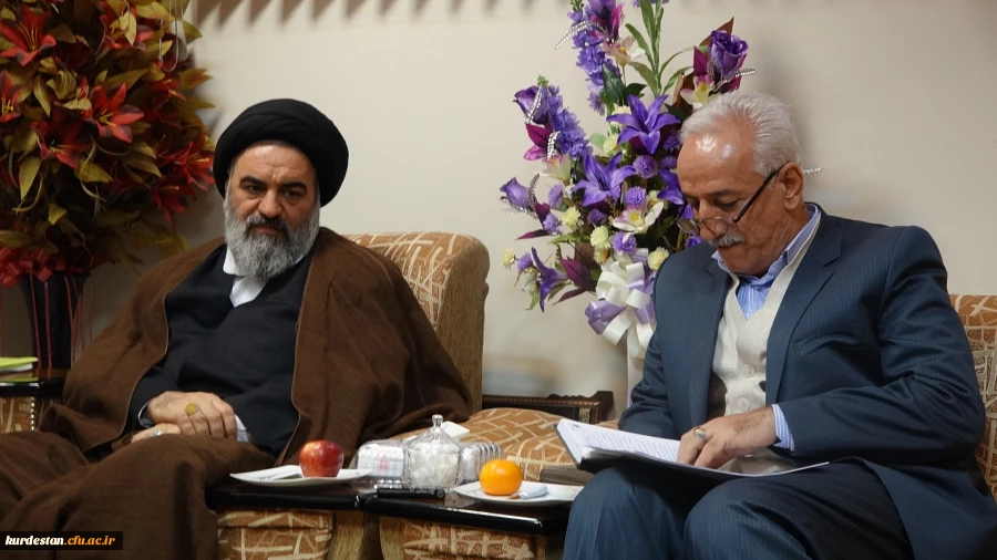 دیدار با نماینده مقام معظم  رهبری در استان کردستان 3