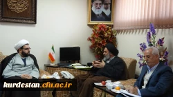 دیدار با نماینده مقام معظم  رهبری در استان کردستان 5