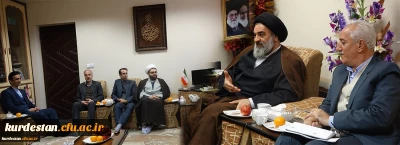 دیدار همکاران مدیریت دانشگاه فرهنگیان استان کردستان با نماینده مقام معظم رهبری