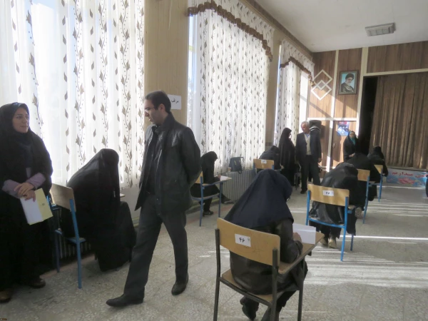بازدید مدیریت استانی از امتحانات