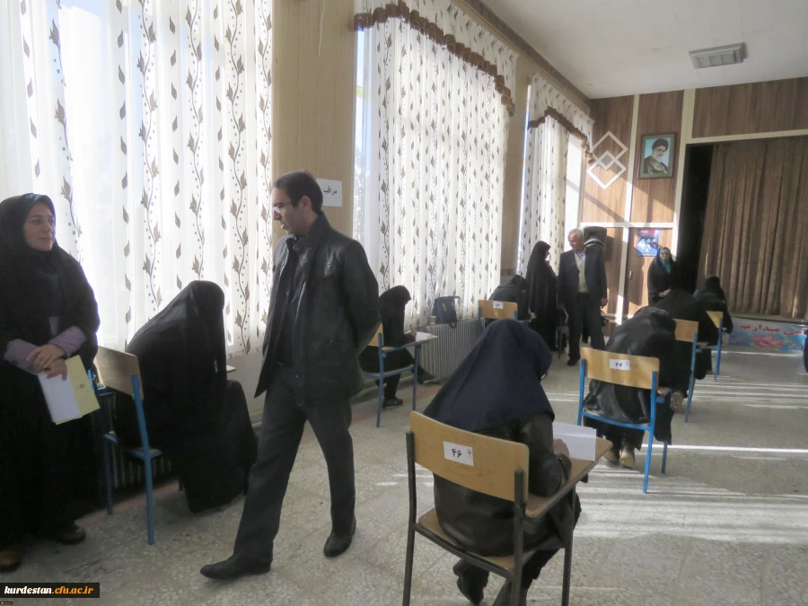 بازدید مدیریت استانی از امتحانات