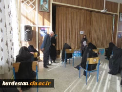 بازدید مدیریت استانی از امتحانات