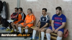 بازدید دکتر معرفی از  روند تمرینات تیم فوتسال  دانشگاه 5