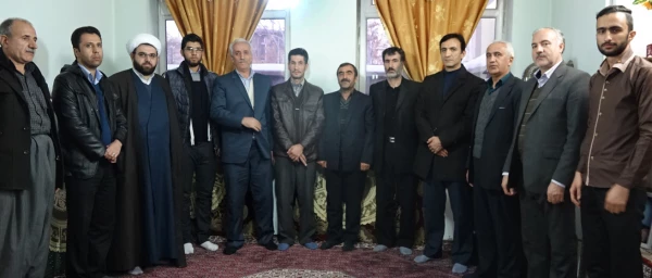 دیدار با خانواده دانشجو معلم شهید محمد علی حق وردی 2