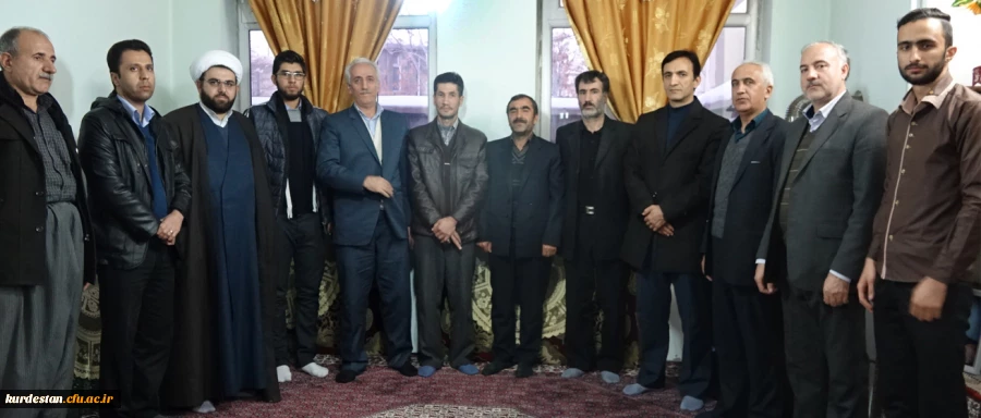 دیدار با خانواده دانشجو معلم شهید محمد علی حق وردی 2
