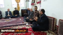 دیدار با خانواده دانشجو معلم شهید محمد علی حق وردی 2
