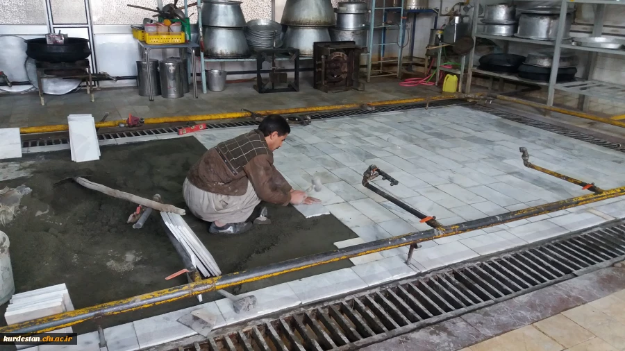تعمیر و تجهیز آشپزخانه دانشگاه 2
