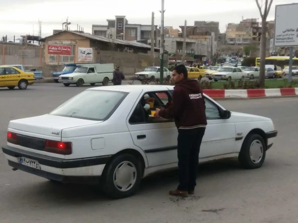 برپایی ایستگاه صلواتی