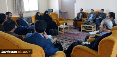 در مدیریت امور پردیس های دانشگاه فرهنگیان استان کردستان برگزار شد:

نشست کارشناسان حراست پردیس های قطب 2 کشوری