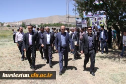 مراسم کلنگ زنی مجتمع مسکونی دانشگاه فرهنگیان کردستان  با حضور استاندار 6