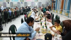 به همت مدیریت استانی دانشگاه فرهنگیان کردستان برگزار شد:

ضیافت افطاری با حضور پیشکسوتان ، اساتید و کارکنان   دانشگاه فرهنگیان کردستان  به روایت تصویر  5