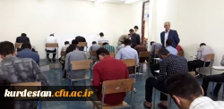 بازدید دکتر معروفی از روند برگزاری امتحانات پایان ترم  پردیس مدرس سنندج 2