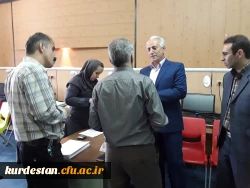 بازدید دکتر معروفی از روند برگزاری امتحانات پایان ترم  پردیس مدرس سنندج 4