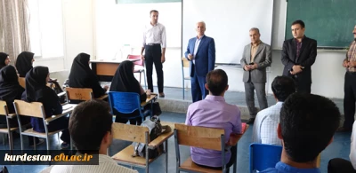 در دانشگاه فرهنگیان کردستان انجام شد:

بازدید دکتر معروفی از روند برگزاری کلاس های مهارت آموزی ماده 28
