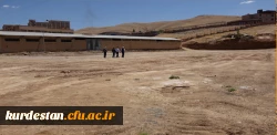 پایان عملیات تسطیح و آماده سازی چمن مصنوعی دانشگاه فرهنگیان کردستان 2