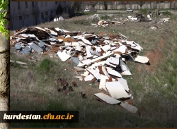 پایان عملیات تسطیح و آماده سازی چمن مصنوعی دانشگاه فرهنگیان کردستان 7