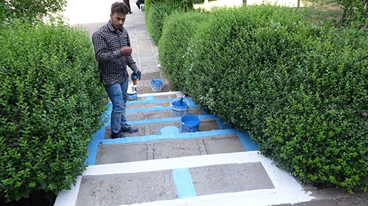 در راستای اقدامات عمرانی تابستان 96 انجام شدک

زیبا سازی و رنگ آمیزی فضای محیطی پردیس شهید مدرس و بنت الهدی صدر 7