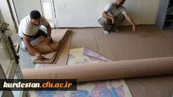 در راستای اقدامات عمرانی انجام شد: 

بازدید دکتر معروفی از مراحل پایانی موکت فرش خوابگاه های  پردیس شهید مدرس 2