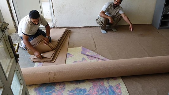 در راستای اقدامات عمرانی انجام شد: 

بازدید دکتر معروفی از مراحل پایانی موکت فرش خوابگاه های  پردیس شهید مدرس 2