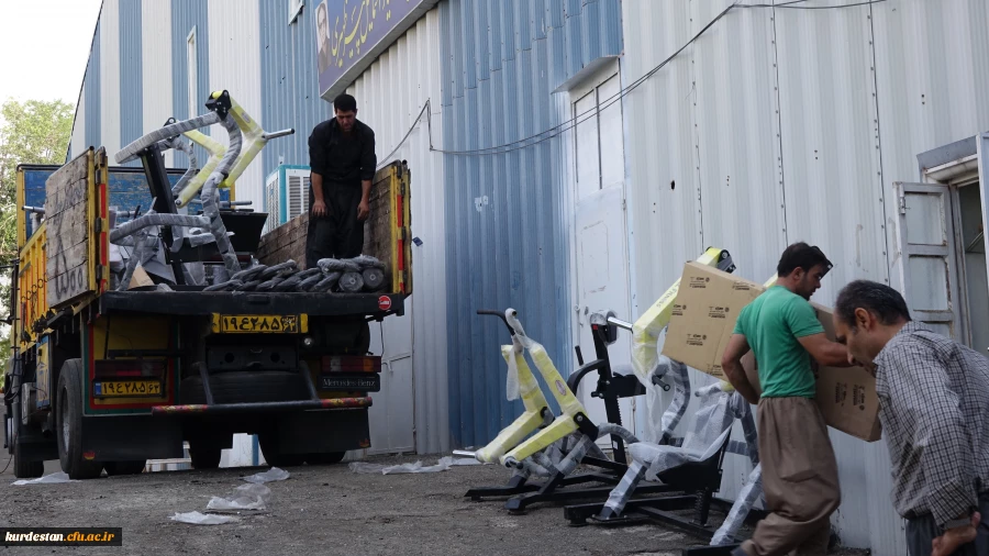 راه اندازی یکی از مجهز ترین سالن های بدنسازی در دانشگاه فرهنگیان کردستان 4