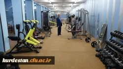 راه اندازی یکی از مجهز ترین سالن های بدنسازی در دانشگاه فرهنگیان کردستان 3
