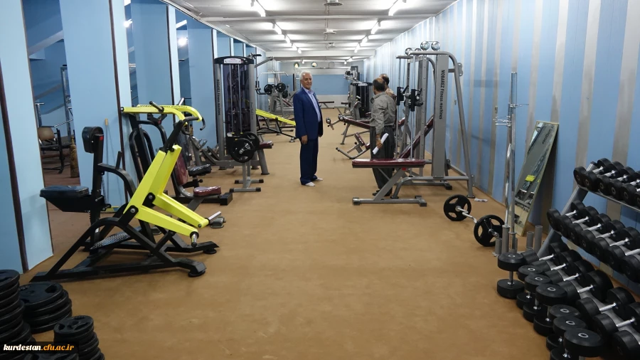 راه اندازی یکی از مجهز ترین سالن های بدنسازی در دانشگاه فرهنگیان کردستان 3