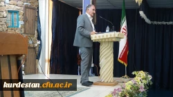 در پردیس شهید مدرس سنندج برگزار شد:

آیین آغاز سال تحصیلی دانشجویان جدید الورود دانشگاه فرهنگیان کردستان 8