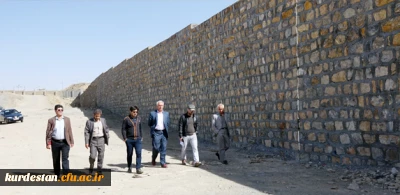 با حضور دکتر معروفی :

مراحل تحویل موقت دیوار محوطه دانشگاه فرهنگیان کردستان انجام شد