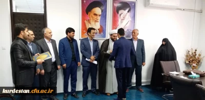 تودیع و معارفه مسئول جدید بسیج دانشجویی دانشگاه فرهنگیان کردستان
