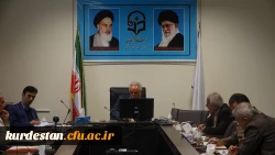 در مدیریت استانی برگزار شد: 

جلسه شورای فرهنگی اجتماعی دانشگاه فرهنگیان کردستان 5