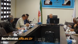 در مدیریت استانی برگزار شد:

چهارمین جلسه شورای نظارت دانشگاه فرهنگیان کردستان  2