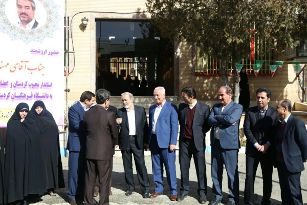 گزارش مصور حضور دکتر خاکی در دانشگاه فرهنگیان استان کردستان  9