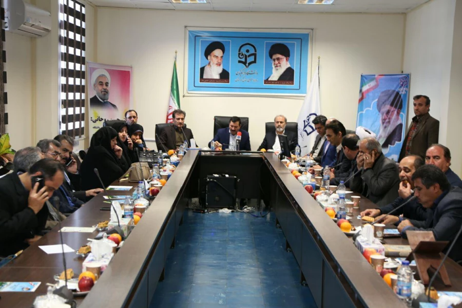 گزارش مصور حضور دکتر خاکی در دانشگاه فرهنگیان استان کردستان  11