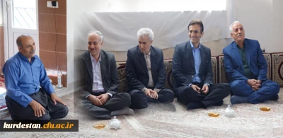 به مناست 22 اسفند روز شهدا انجام شد:

دیدار با خانواده شهدا دانشگاه فرهنگیان کردستان