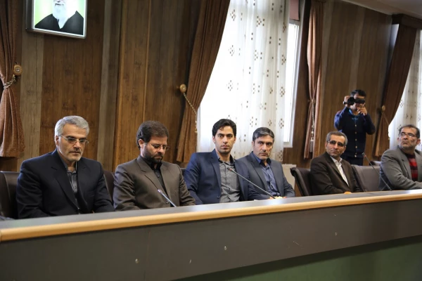 در سالن جلسات پردیس شهید مدرس سنندج برگزار شد:

تکریم و معارفه رییس حراست دانشگاه فرهنگیان استان کردستان 2