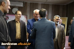 در سالن جلسات پردیس شهید مدرس سنندج برگزار شد:

تکریم و معارفه رییس حراست دانشگاه فرهنگیان استان کردستان 3