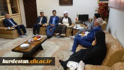 دیدار دکتر معروفی و مسئولین دانشگاه فرهنگیان کردستان با نماینده ولی فقیه در استان 4