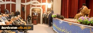 مشروح سخنان دکتر خنیفر رییس دانشگاه فرهنگیان در حضور رهبر معظم انقلاب اسلامی(مدظله العالی)