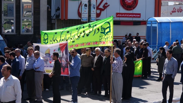 به روایت تصویر// حضور پرشور جامعه دانشگاه فرهنگیان استان کردستان در راهپیمایی روز جهانی قدس 2